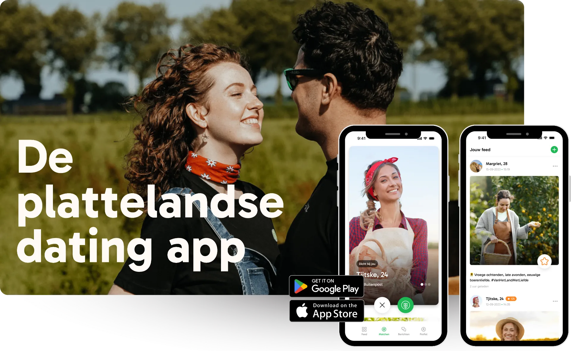 AgriMatching Dating App - Verbind het platteland met liefde